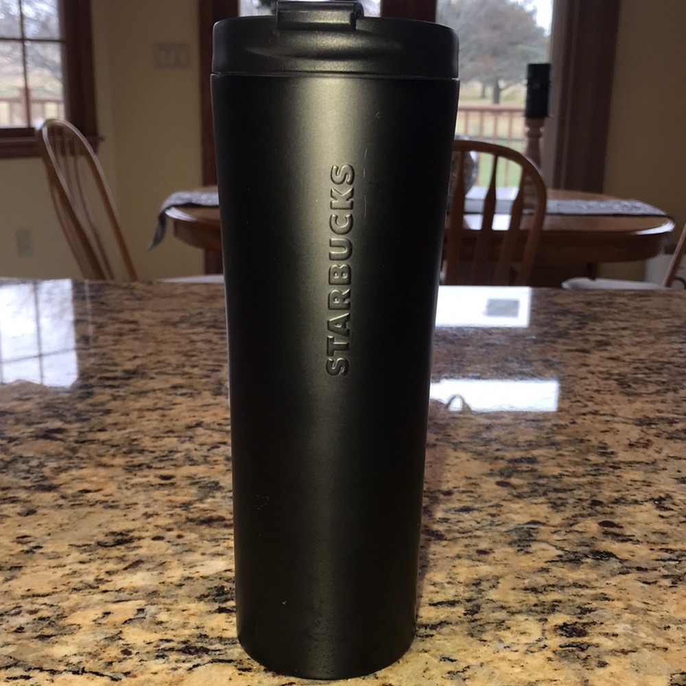 Starbucks Matte Black 20oz Stainless Steel Tumbler